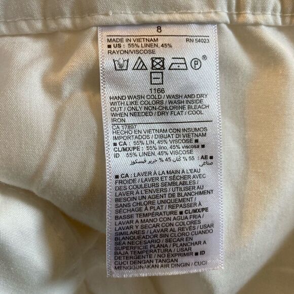 Old Navy shorts | 8 | Linen Blend - Picture 4 of 6